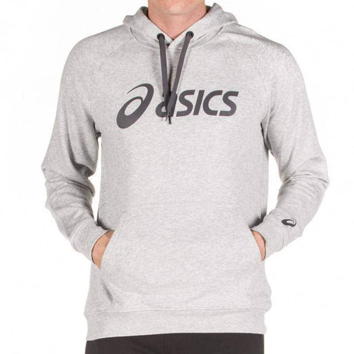 Sudadera Asics Performance Logo Grande Gris