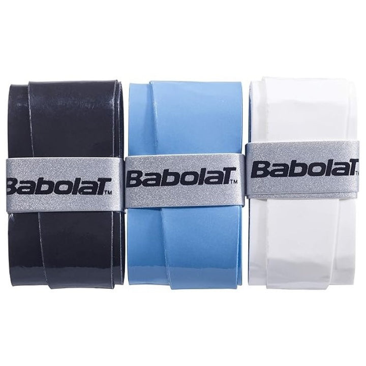 Babolat My Overgrip Blister Azul Branco Preto 3 Unidades