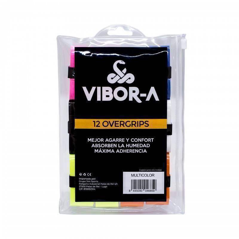 Vibora Smooth Multicolor Bag 12 Overgrips