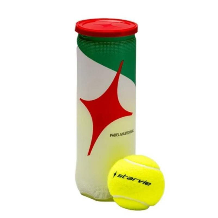 Bote de 3 Pelotas StarVie Padel Master