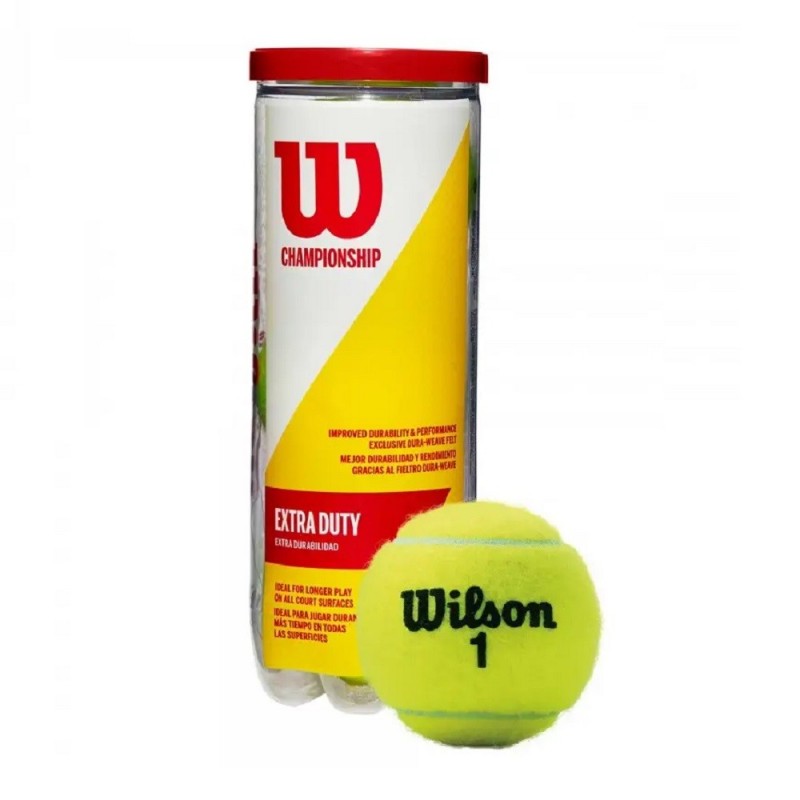 Lata de 3 bolas para serviço extra do Wilson Championship