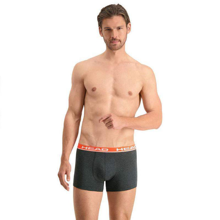 Head Basic Boxers Gray Red 2 Units