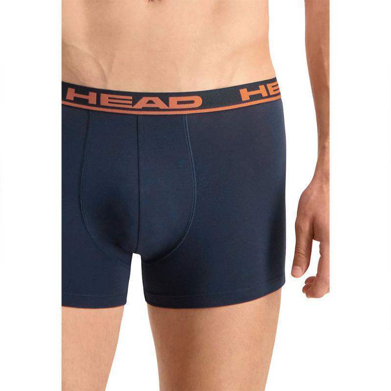 Head Basic Boxers Navy Orange 2 Units