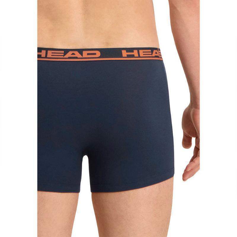 Head Basic Boxers Navy Orange 2 Units