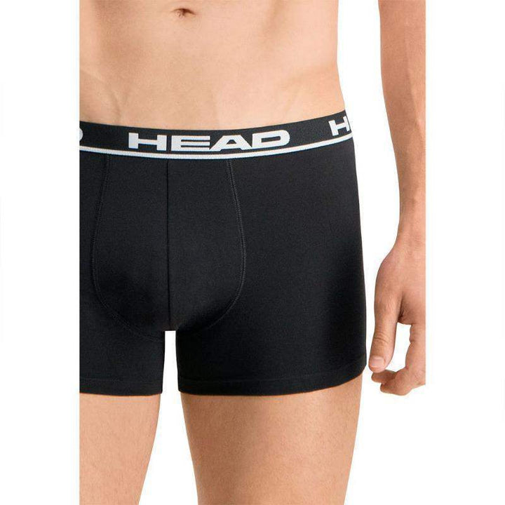 Head Basic Black Boxers 2 Units