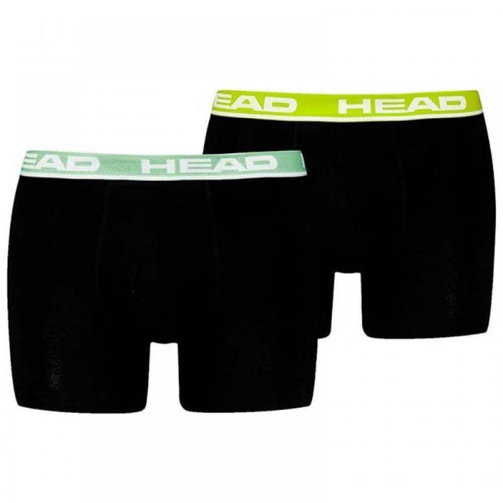 Head Combo Boxers Pretos Básicos 2 Unidades