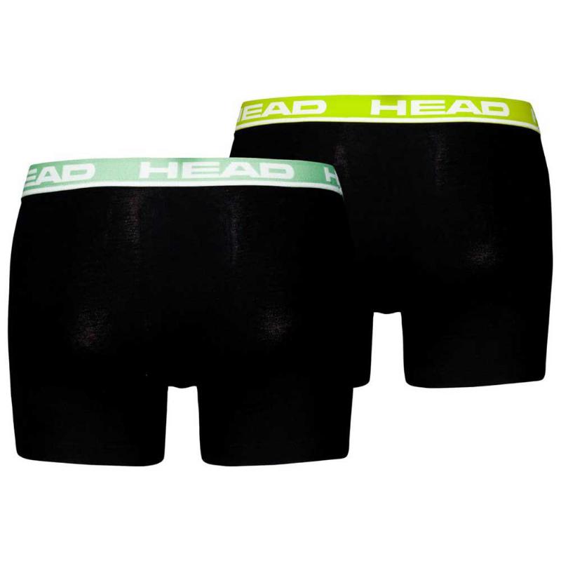 Head Basic Black Boxers Combo 2 Units