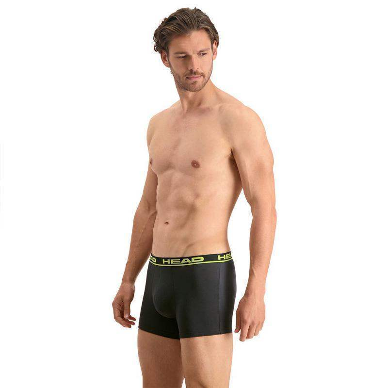 Boxers Head Basic Negro Lima 2 Unidades