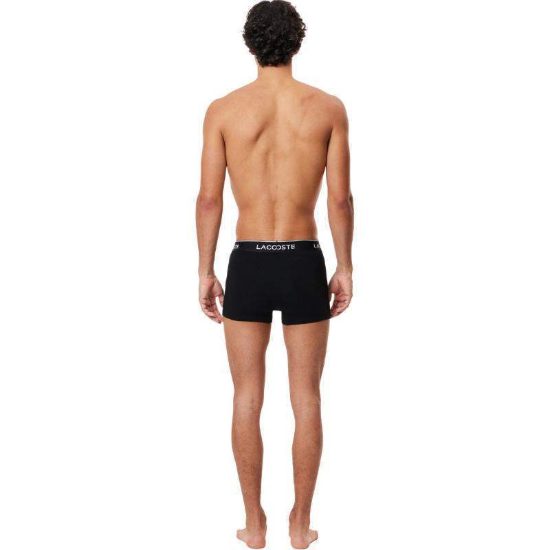 Boxers Lacoste Casual Negro 3 Unidades