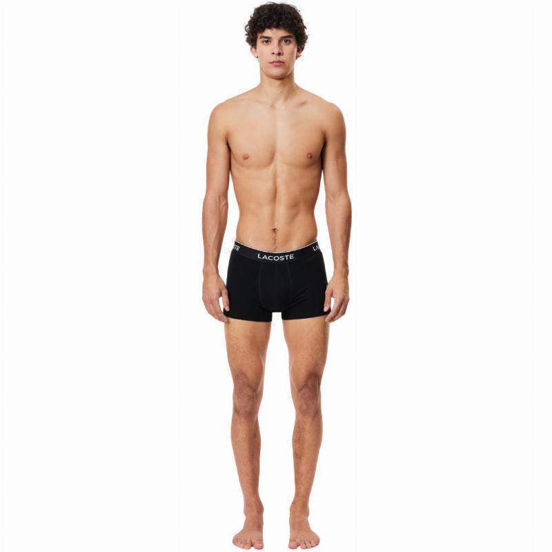 Lacoste Boxers Casual Preto 3 Unidades