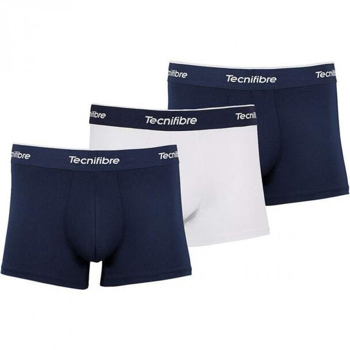 Boxers Tecnifibre Branco Marinho 3 Unidades