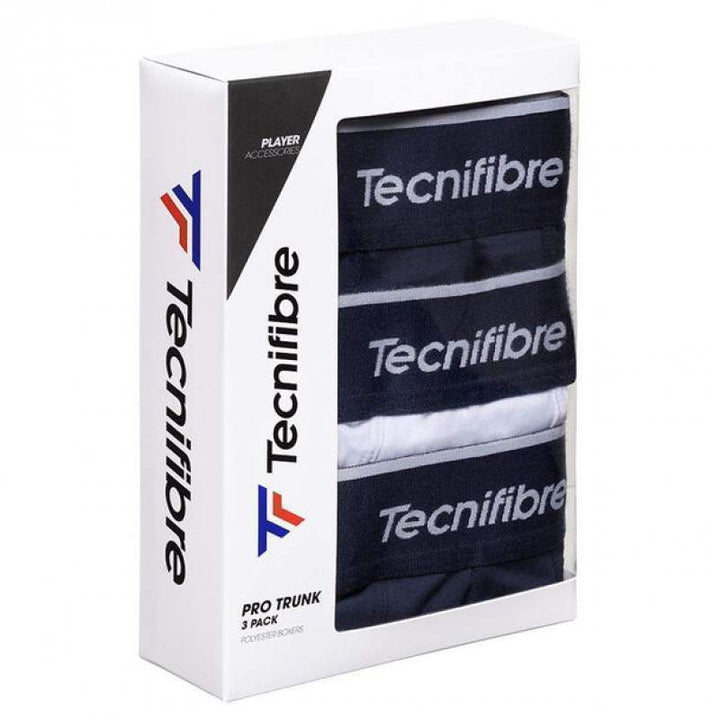 Boxers Tecnifibre Branco Marinho 3 Unidades