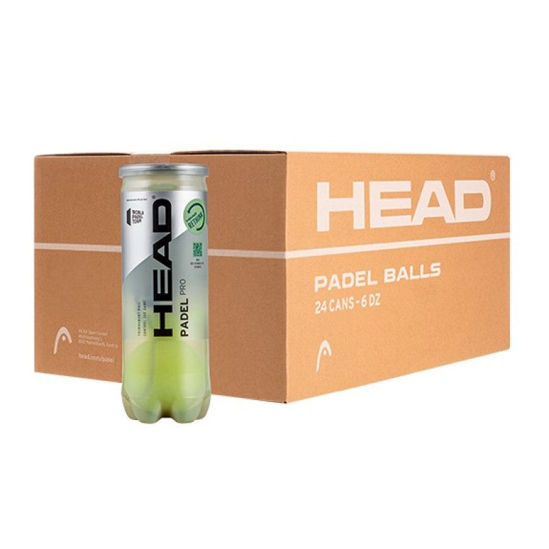 Drawer 72 Balls - 24 Cans of 3 units - Head Padel Pro