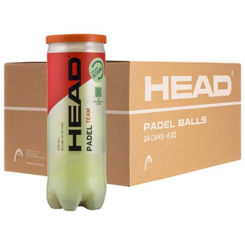 Box 72 Balls - 24 Cans of 3 units - Head Team