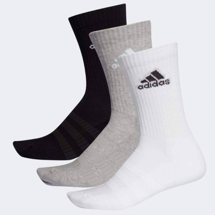 Adidas Cush Crew Socks Colors 3 Pairs