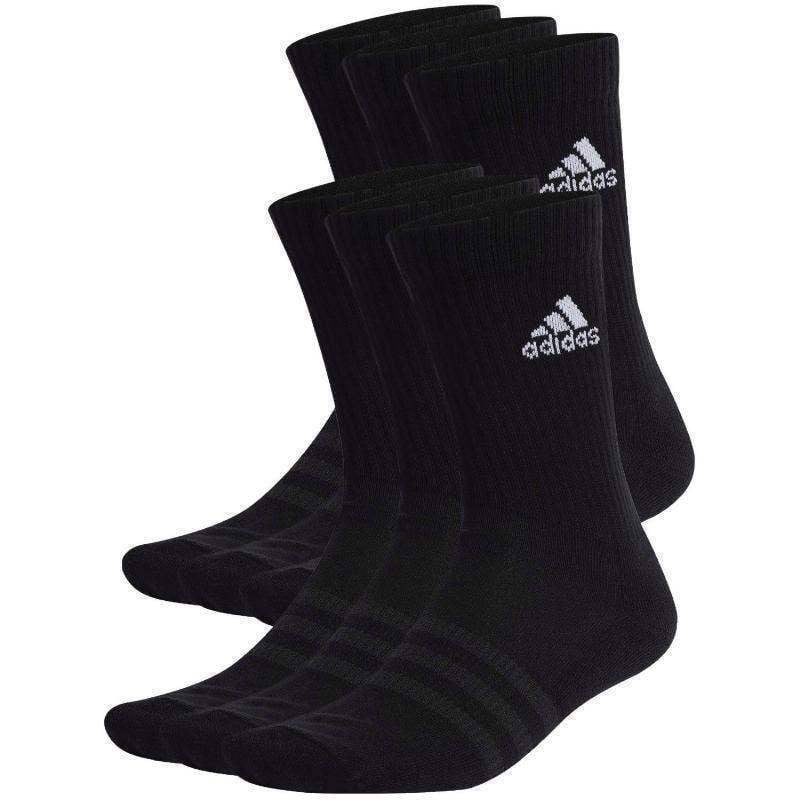 Adidas Cushioned Classic Socks Black 6 Pairs