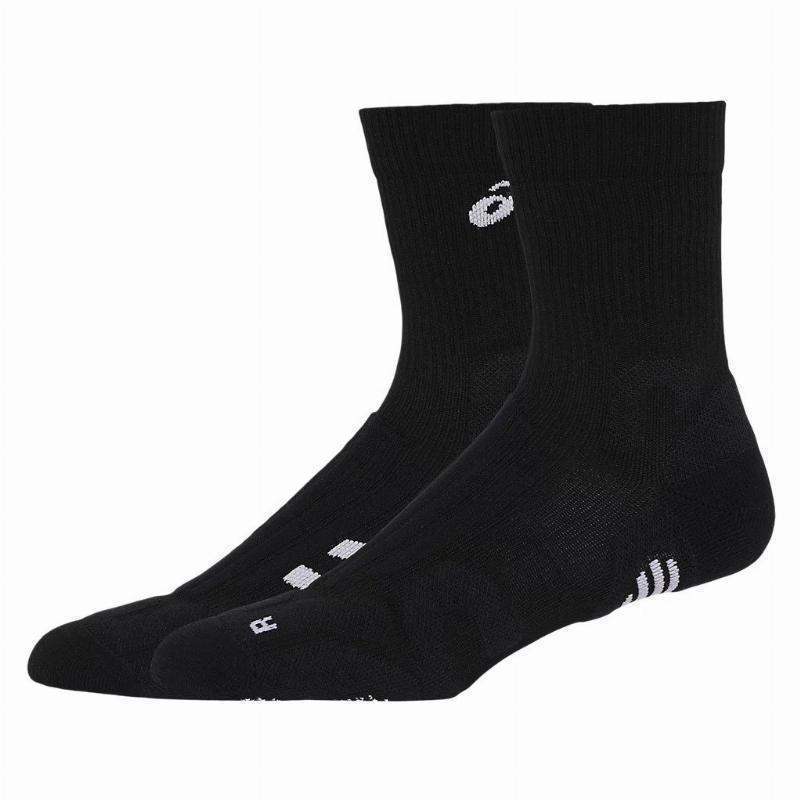 Asics Crew Court Socks Black 1 Pair