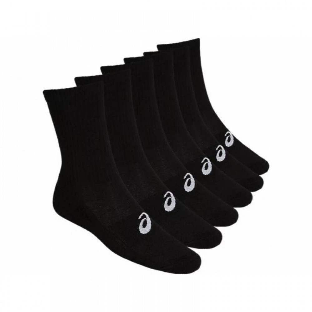 Asics MultiSport Socks Black 6 Pairs