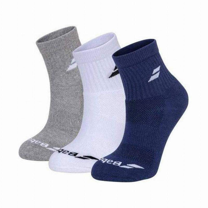 Babolat Quarter Socks Colors 3 Pairs