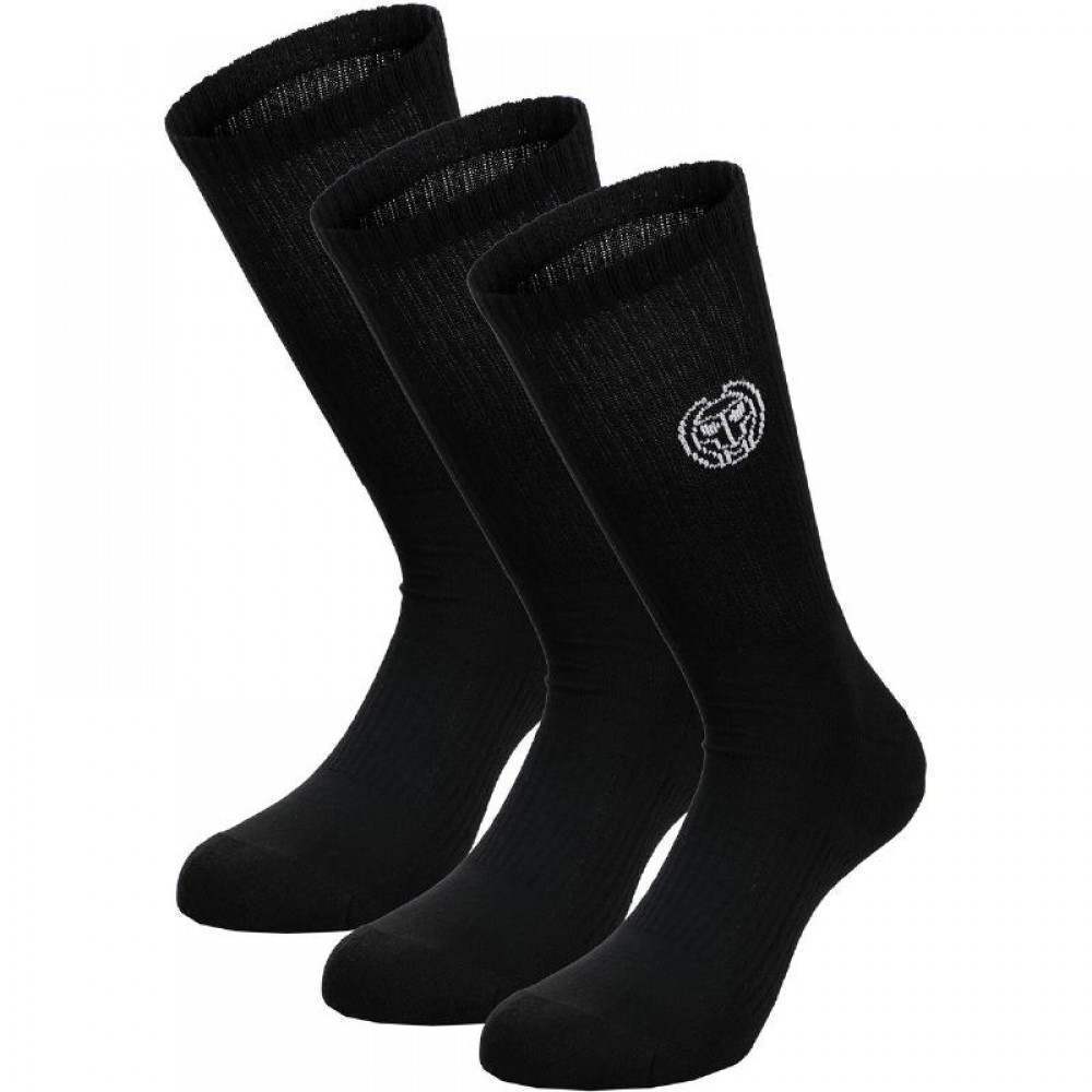 Bidi Badu Don Carlito Crew Move Socks Black 3 Pairs