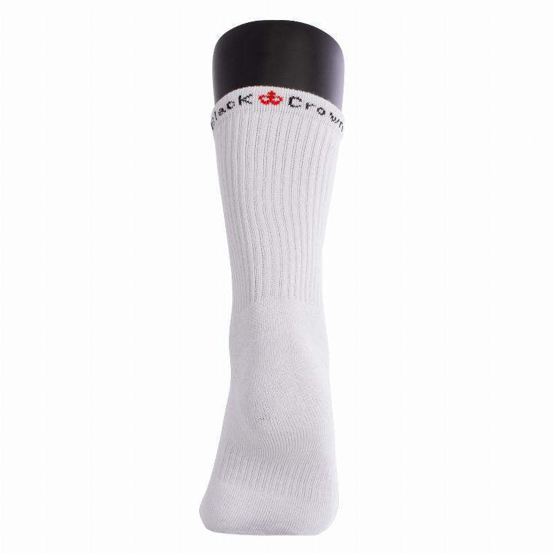 Calcetines Black Crown Altos Blanco 3 Pares