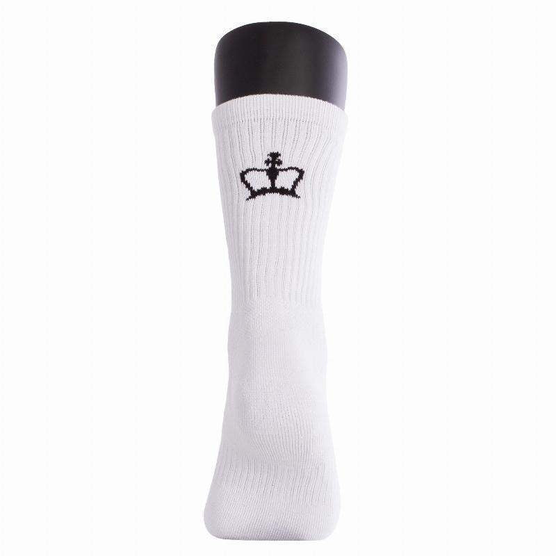 Calcetines Black Crown Premium Altos Blanco 1 Par