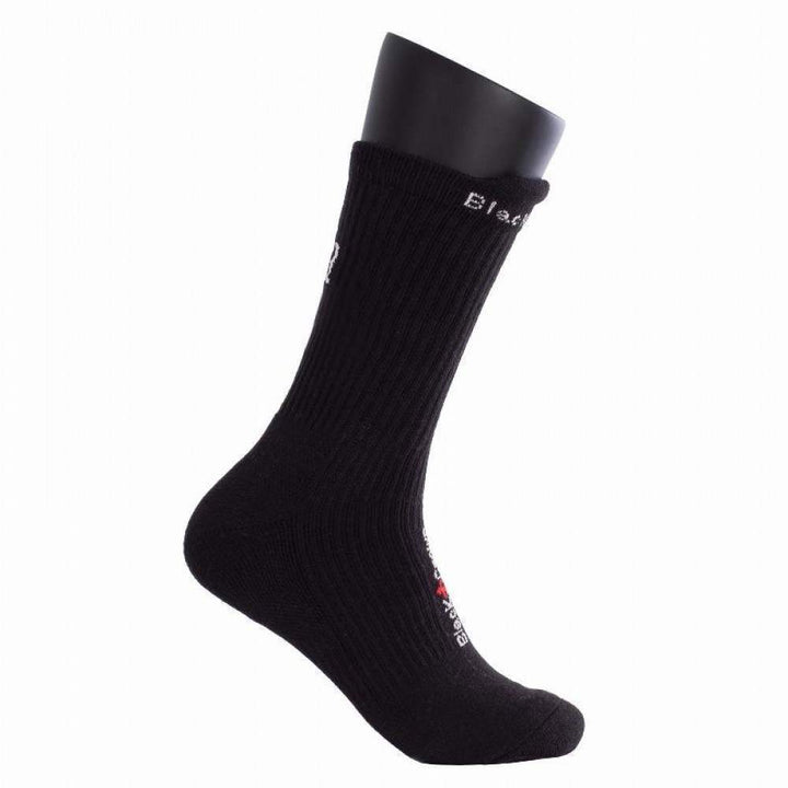 Calcetines Black Crown Premium Altos Negro 1 Par