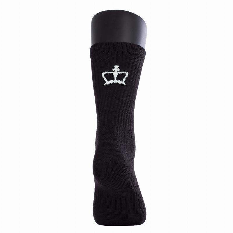 Calcetines Black Crown Premium Altos Negro 1 Par