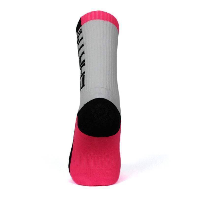 Cartri Slash High Socks White Fuchsia 1 Pair