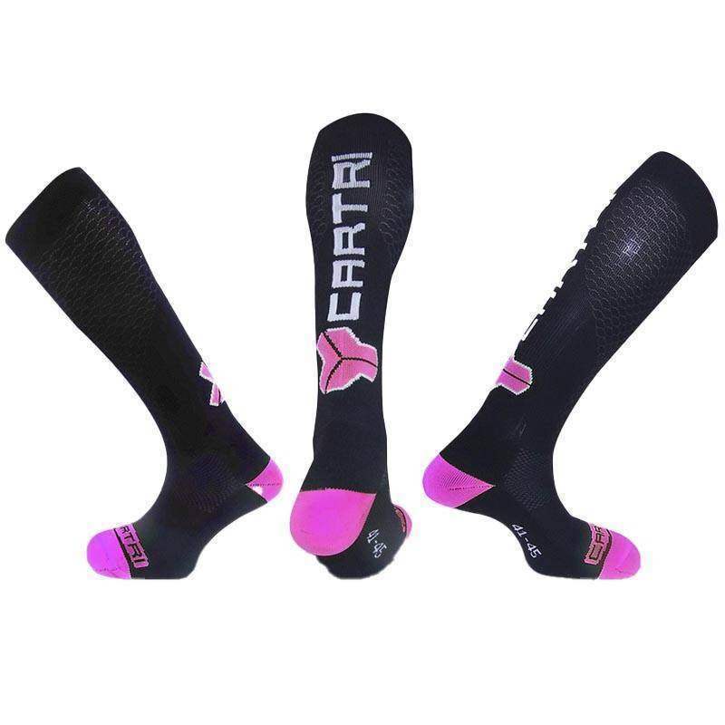 Cartri Dusk Compression Socks Black Pink