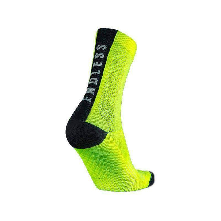 Meias Endless SOX médias amarelo preto