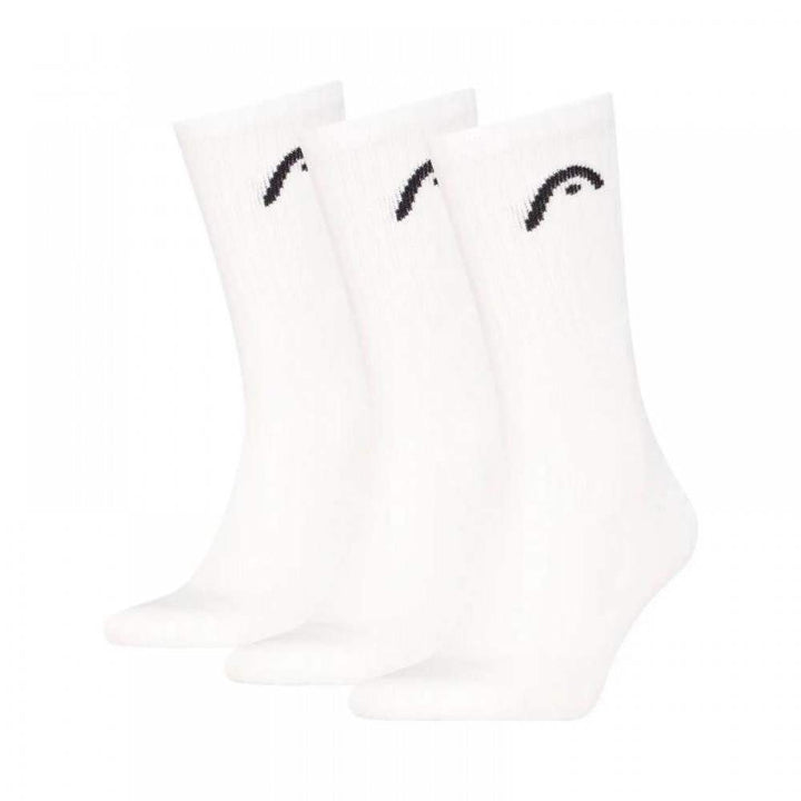 Calcetines Head All Sports Crew Blanco 3 Pares