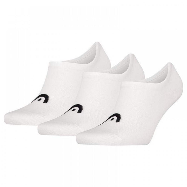 Head All Sports Invisible Socks White 3 Pairs