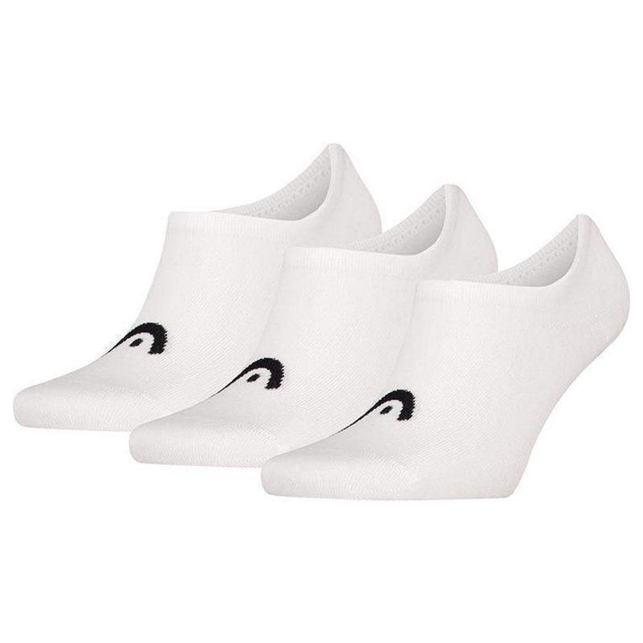 Calcetines Head All Sports Invisible Blanco 3 Pares