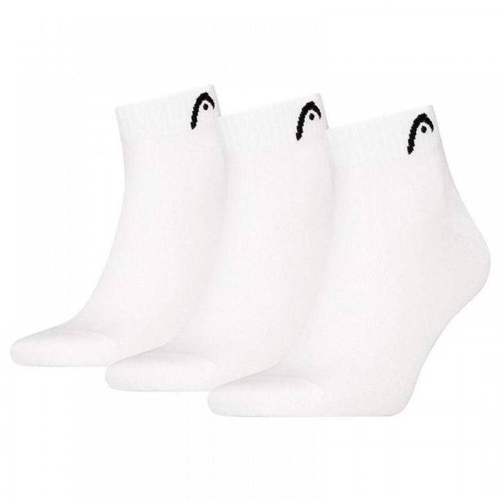 Head All Sports Quarter Socks White 3 Pairs