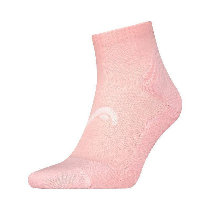 Calcetines Head Performance Tennis Quarter Rosa 1 Par