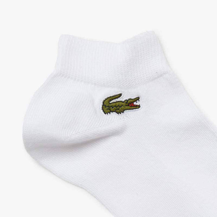 Lacoste Sport Low Cut Socks White 3 Pairs