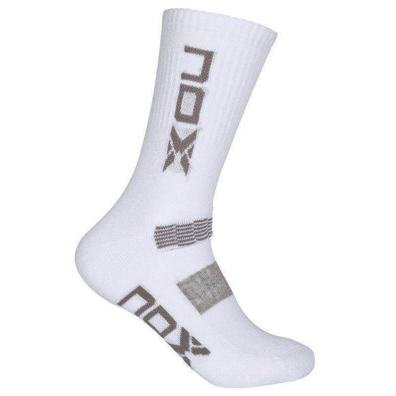 Nox Pro Socks White Gray 1 Pair
