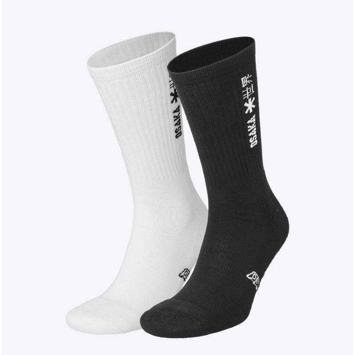 Osaka Socks White Black 2 Pairs