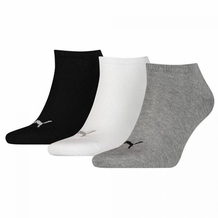 Puma Sneaker Socks Black White Gray 3 pairs