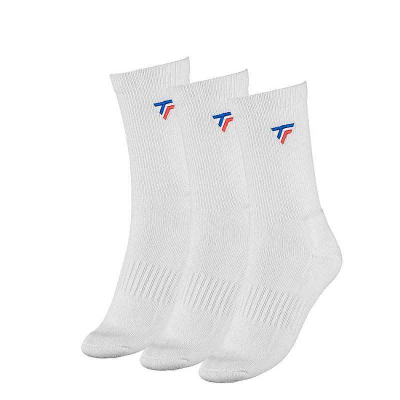 Tecnifibre Classic White Socks 3 Units