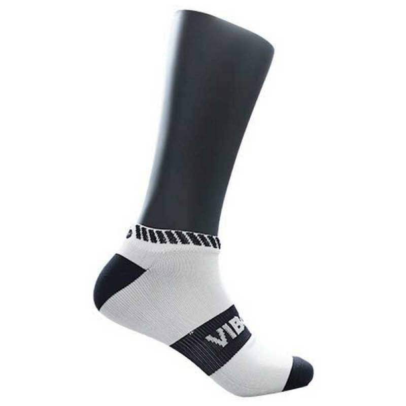 Vibora Invisible Socks White Black 1 Pair