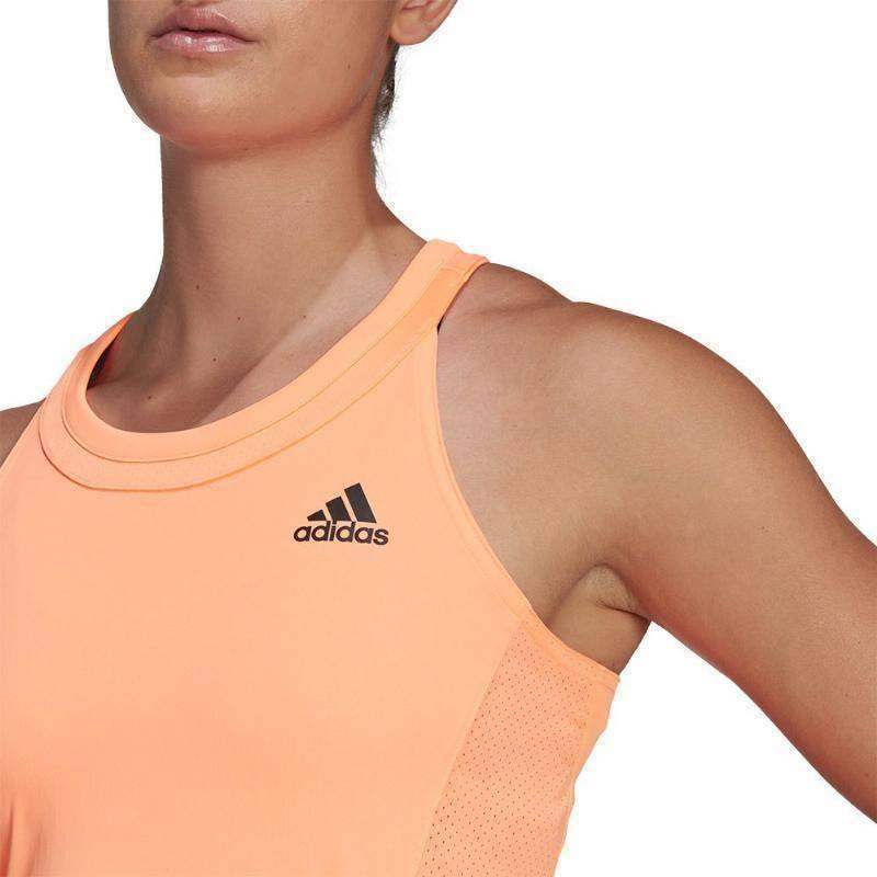 Camiseta feminina Adidas Club Radiant laranja