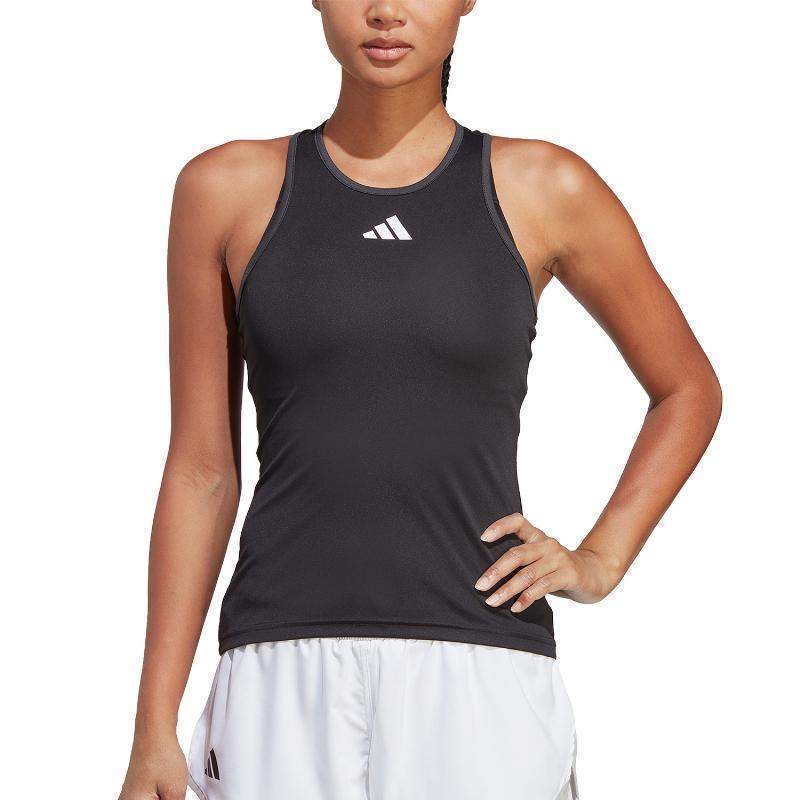 T-shirt Adidas Club preto cinzento mulher