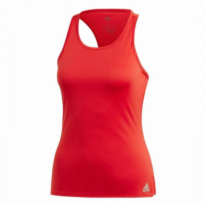 Camiseta feminina Adidas Club vermelha