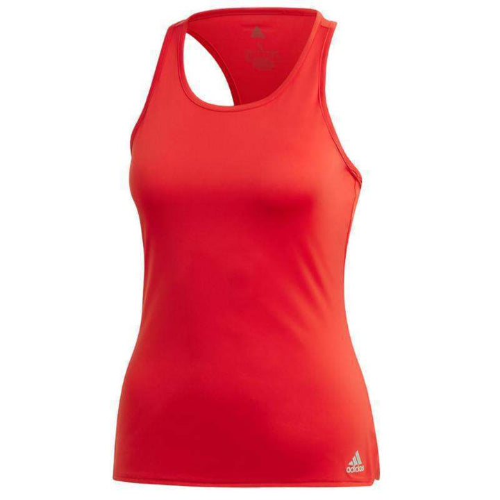 Camiseta feminina Adidas Club vermelha