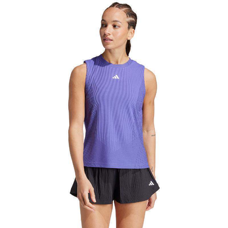 Adidas Match Pro T-shirt Cobalt Blue Black Women