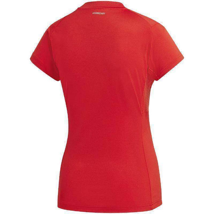 Camiseta feminina Adidas Match Scarlet Red