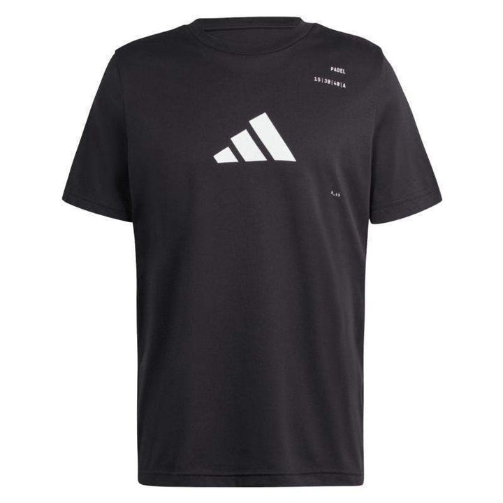 Adidas Padel Categoria T-shirt gráfica preta