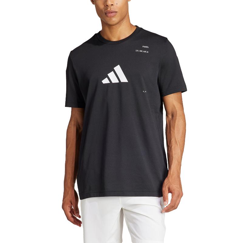 Adidas Padel Category Graphic T-shirt Black